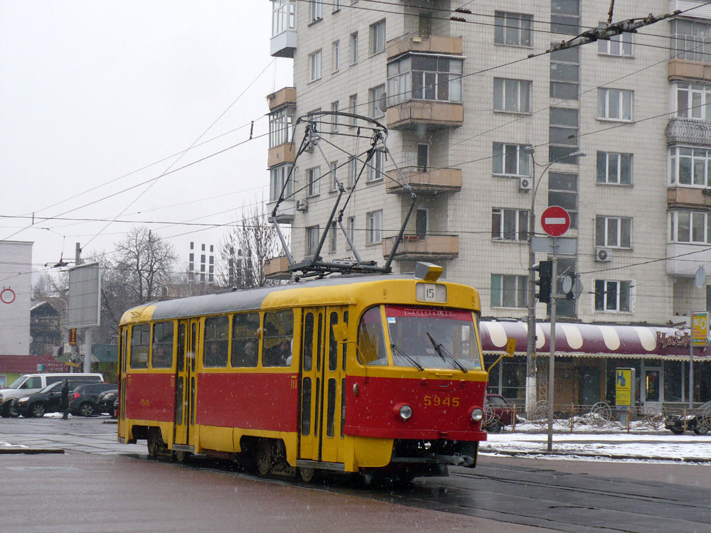 Kiev, Tatra T3SU N°. 5945