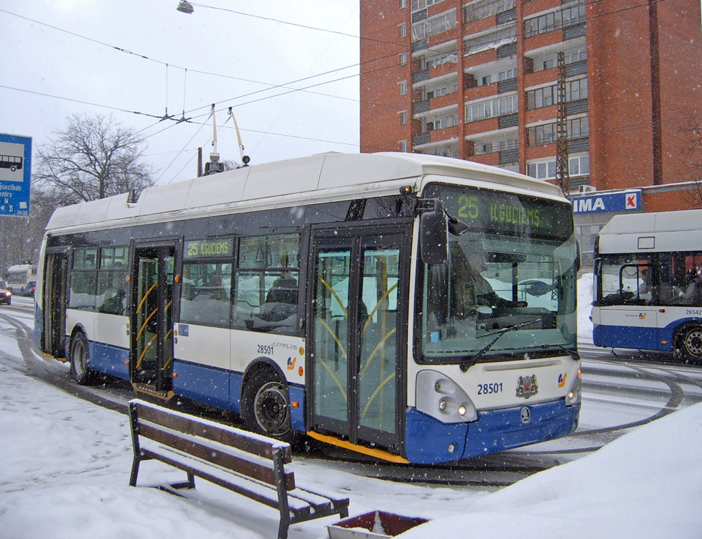 Рига, Škoda 24Tr Irisbus Citelis № 28501