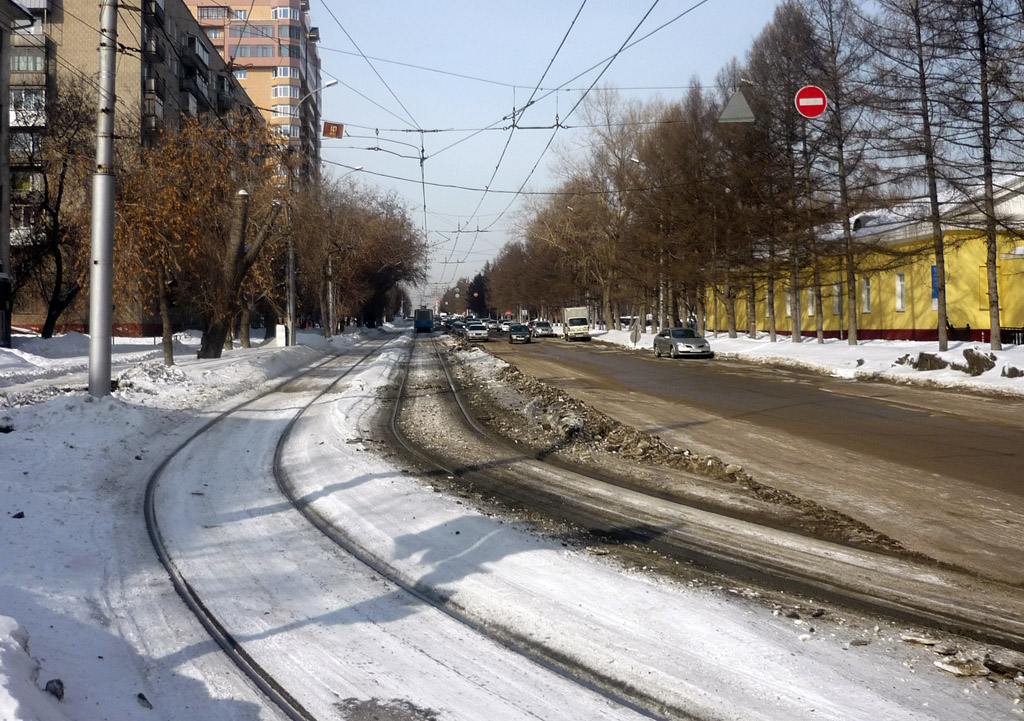 Nowosibirsk — Tram road