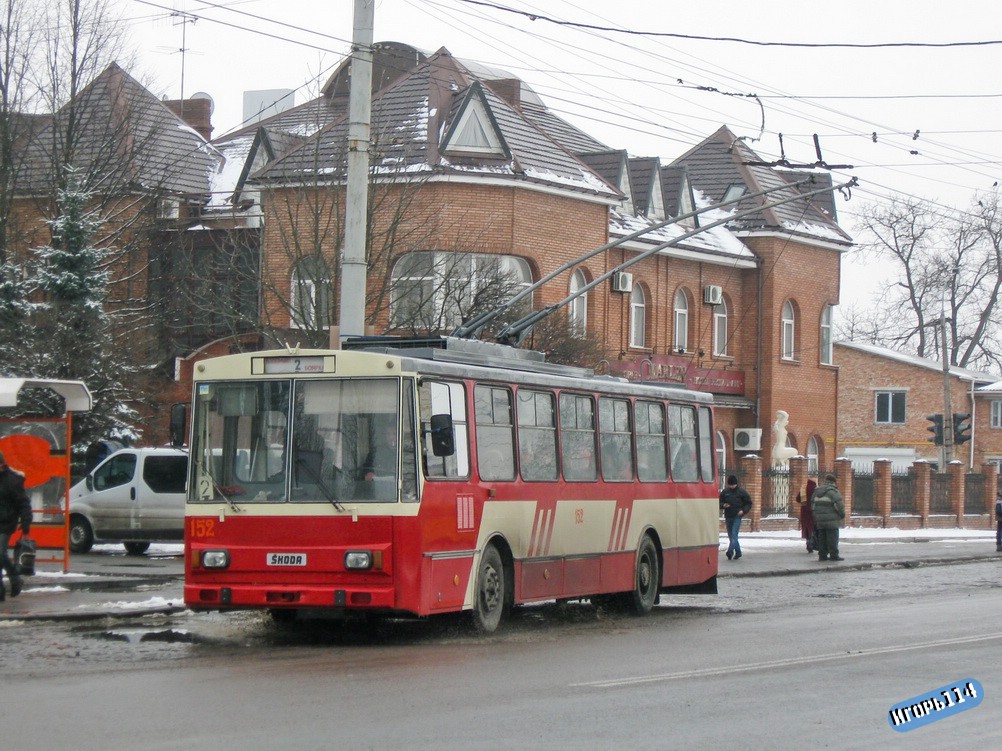 Ровно, Škoda 14Tr08/6 № 152 Ровно, Škoda 14Tr08/6 № 152