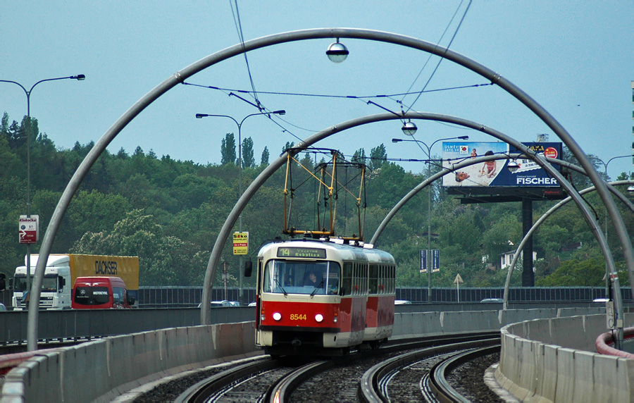 Прага, Tatra T3R.P № 8544