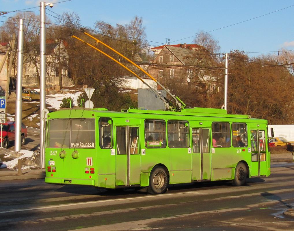 Каунас, Škoda 14Tr13/6 № 347
