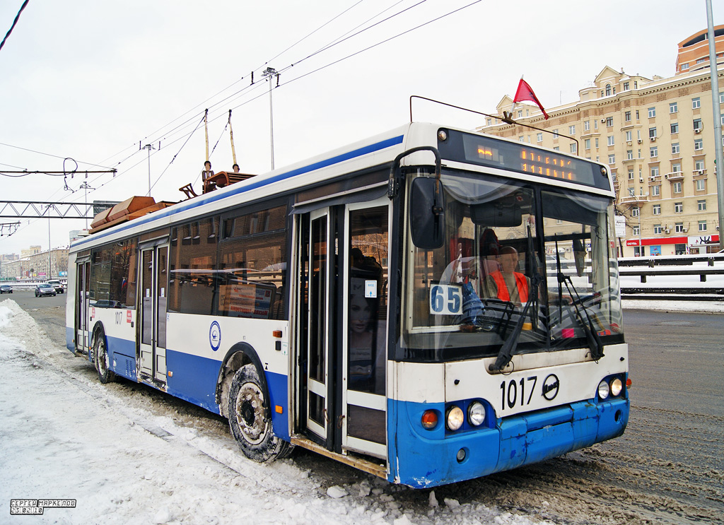 Москва, МТрЗ-52791 «Садовое Кольцо» № 1017