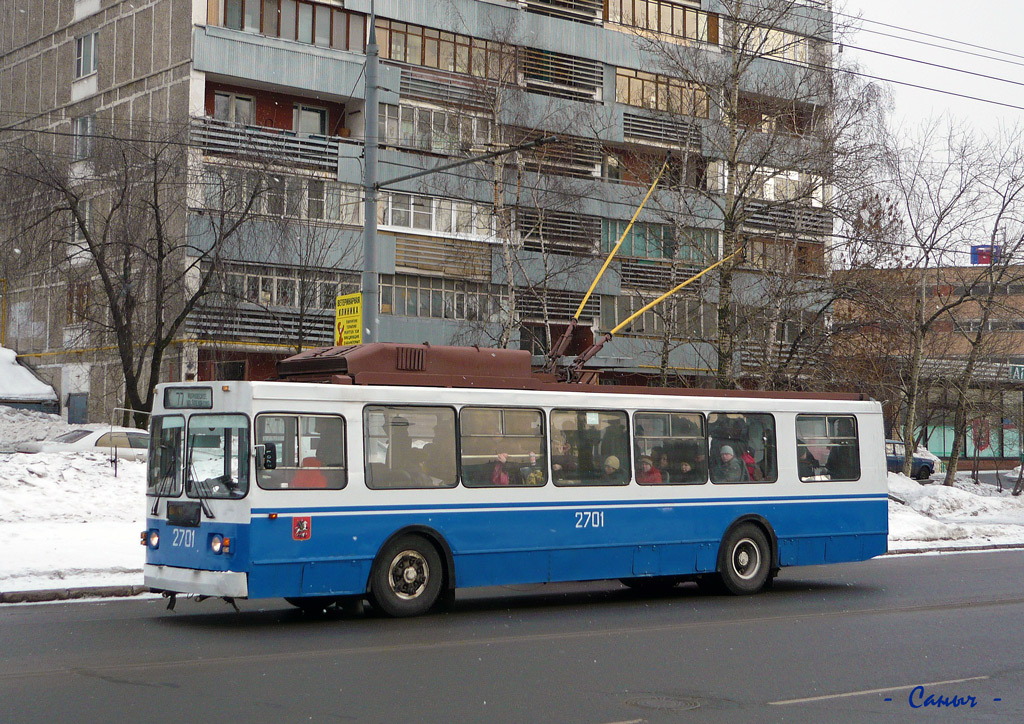 Москва, ЗиУ-682ГМ1 (с широкой передней дверью) № 2701 Москва, ЗиУ-682ГМ1 (с широкой передней дверью) № 2701