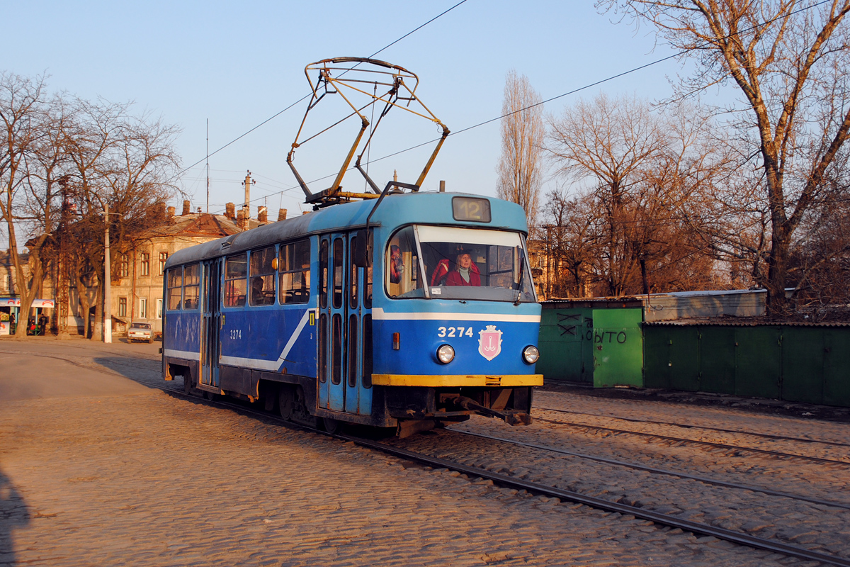 Одесса, Tatra T3R.P № 3274