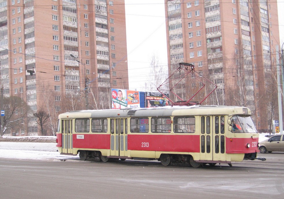 Ижевск, Tatra T3SU № 2313