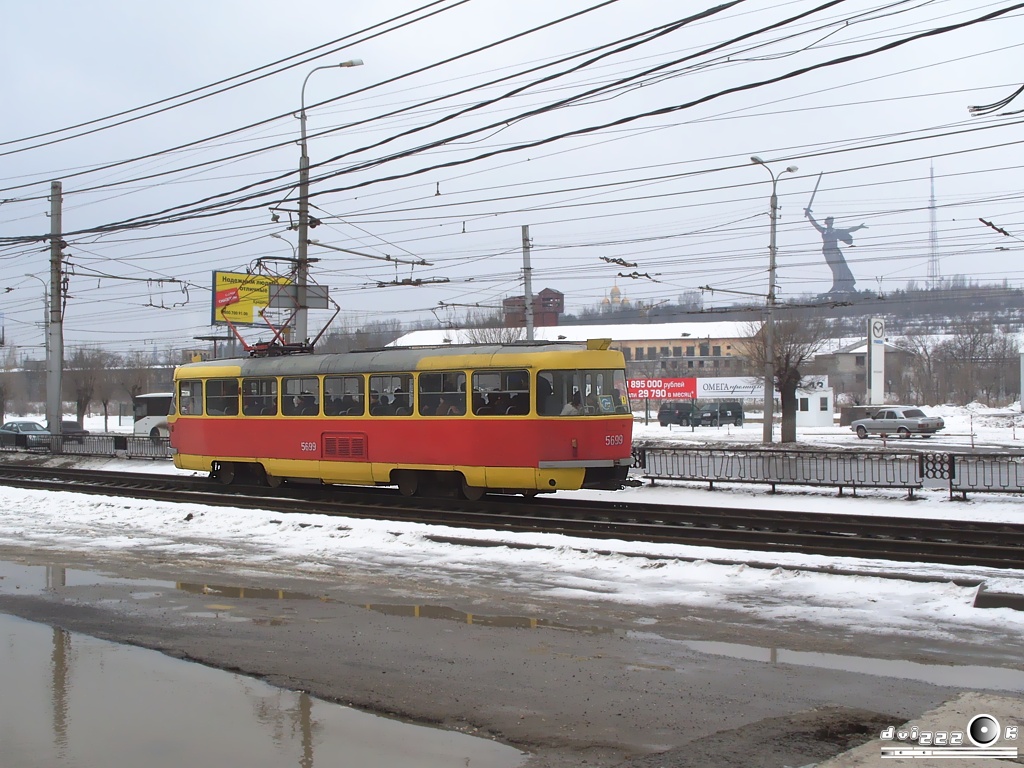 Волгоград, Tatra T3SU № 5699