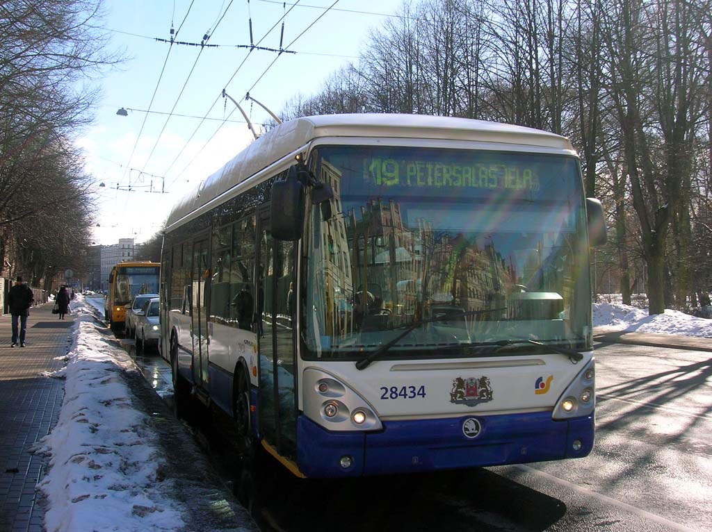 Рига, Škoda 24Tr Irisbus Citelis № 28434 Рига, Škoda 24Tr Irisbus Citelis № 28434