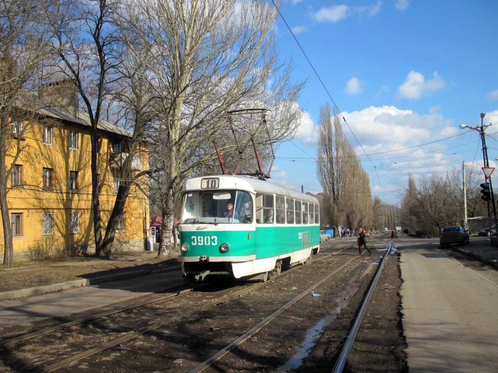 Донецк, Tatra T3SU (двухдверная) № 3903