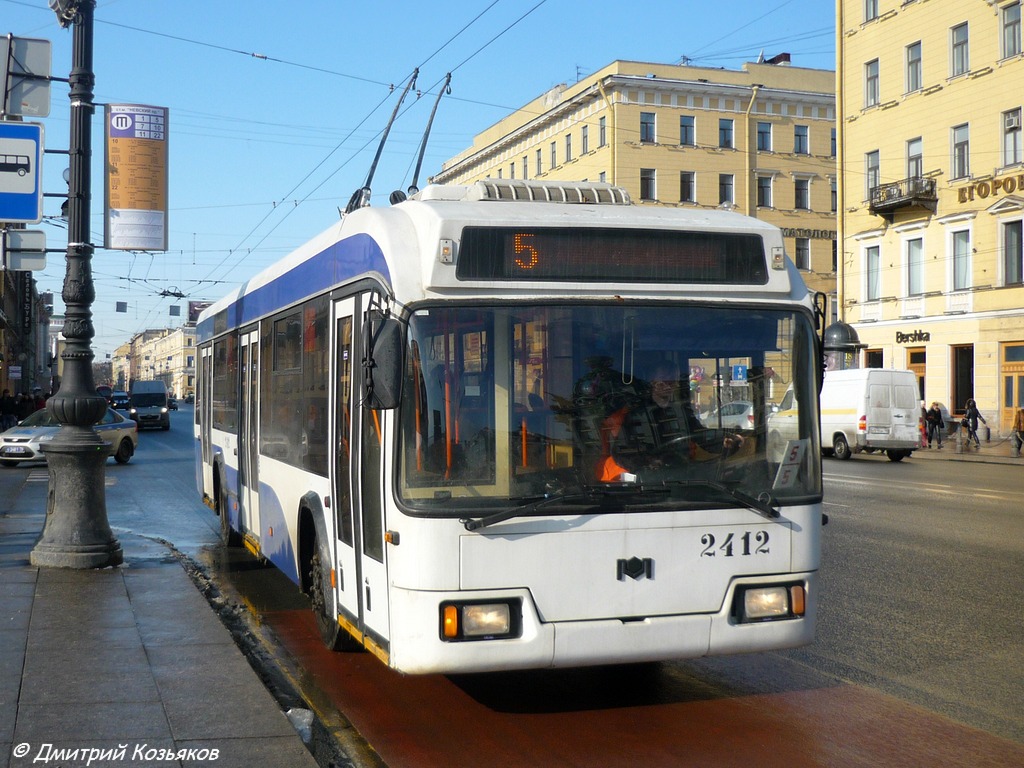Санкт-Петербург, БКМ 321 № 2412