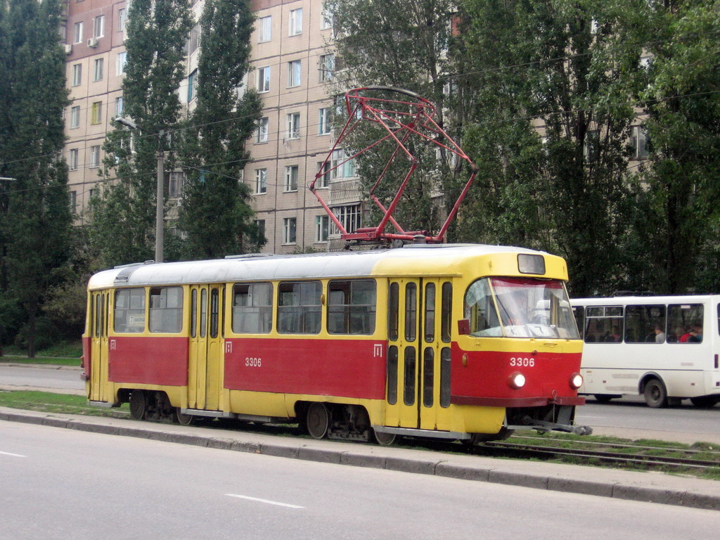Одесса, Tatra T3SU № 3306