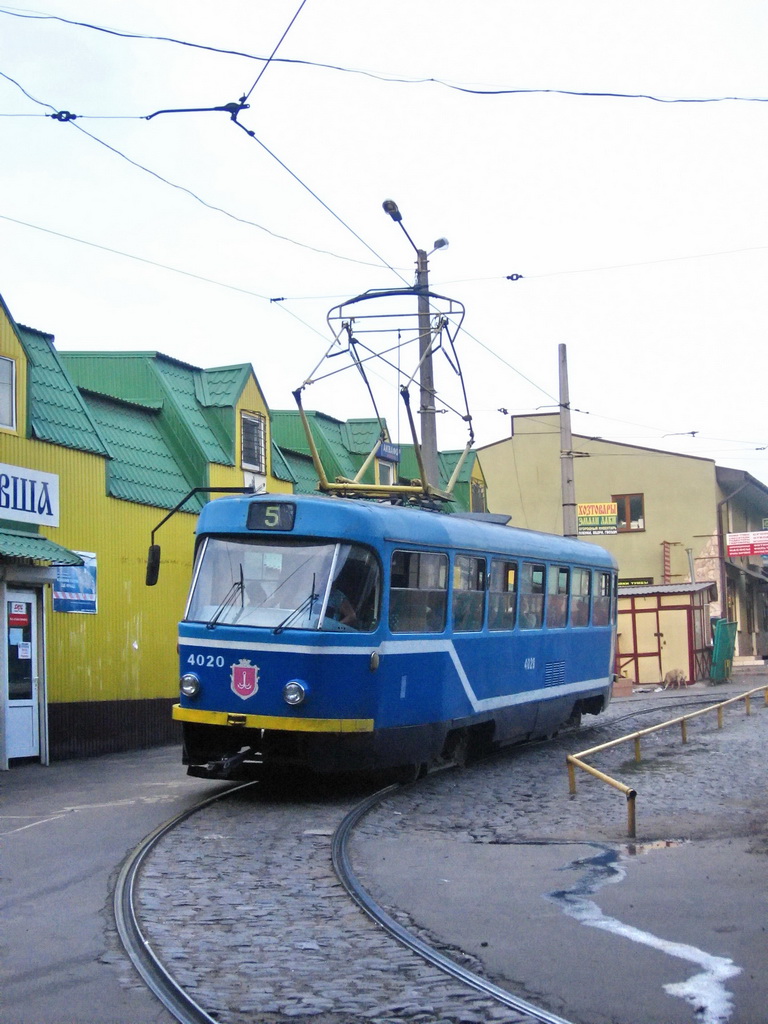 Одесса, Tatra T3R.P № 4020