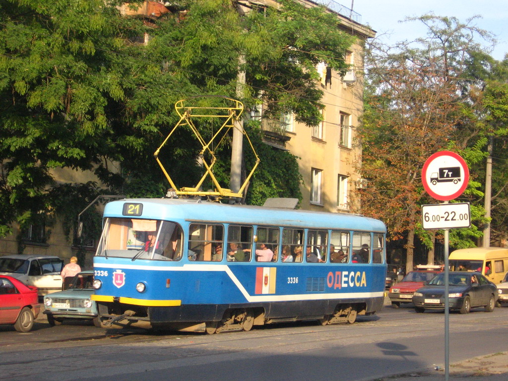 Одесса, Tatra T3R.P № 3336