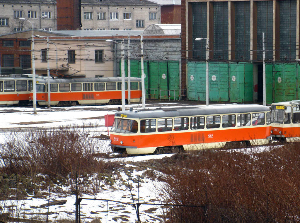 Калининград, Tatra T4D № 512