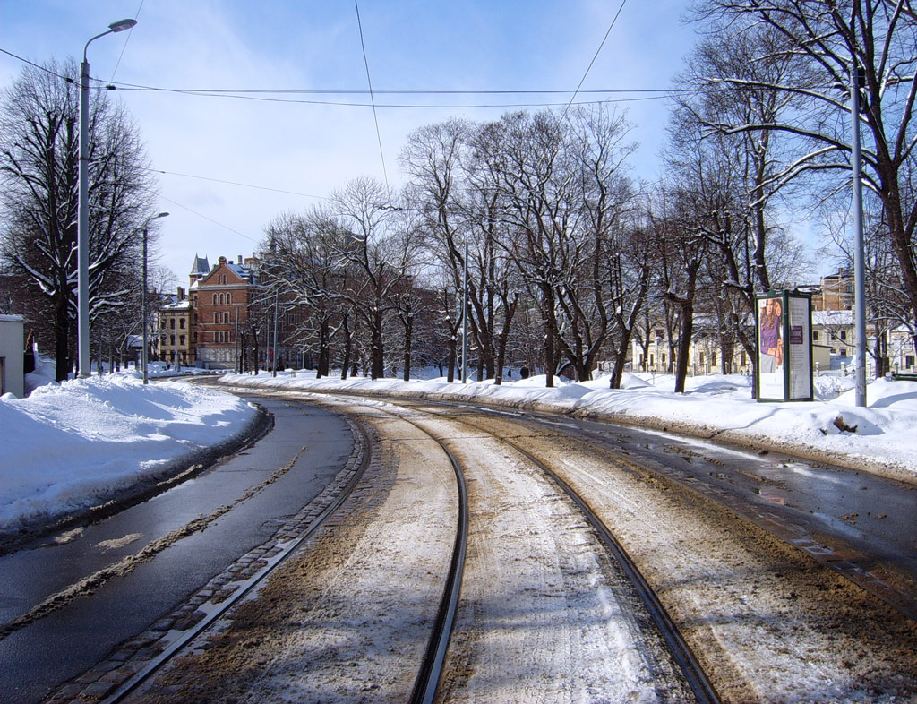 Riga — Tramway Lines and Infrastructure