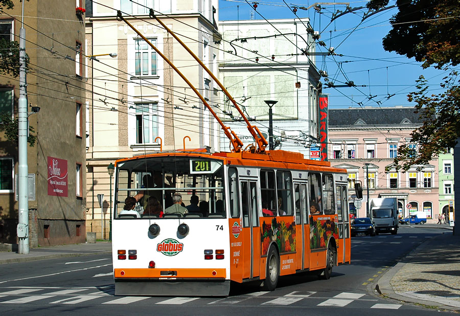 Опава, Škoda 14Tr17/6M № 74