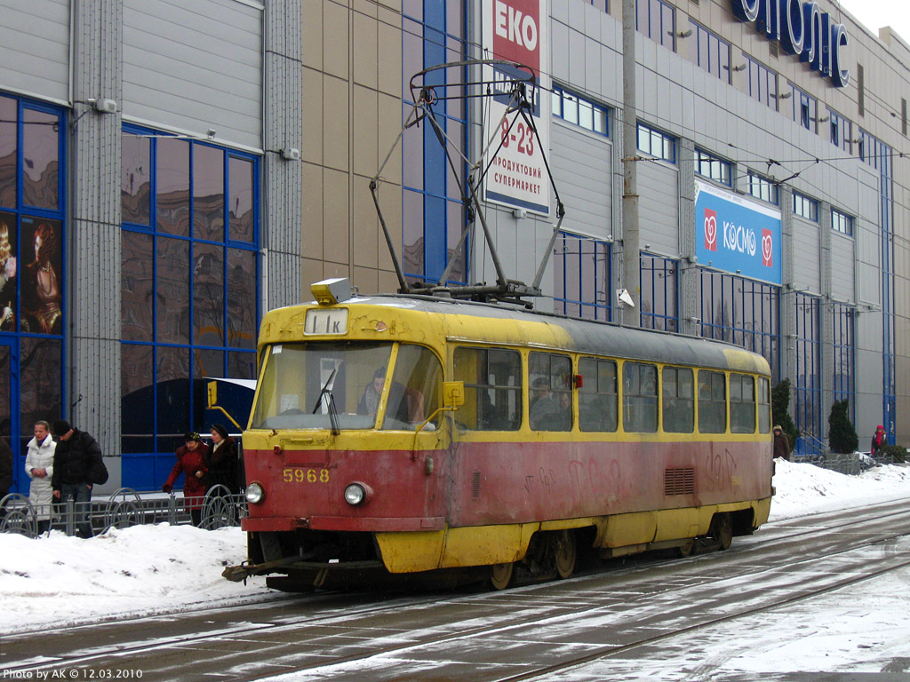 Киев, Tatra T3SU № 5968