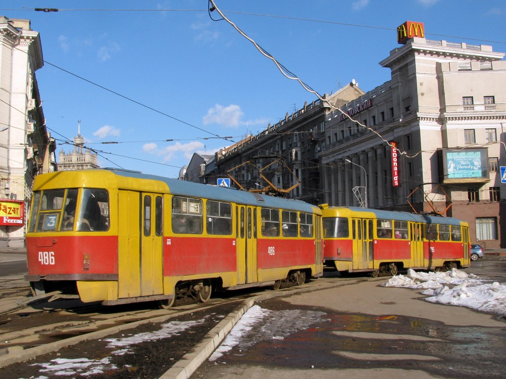 Charkivas, Tatra T3SU nr. 486