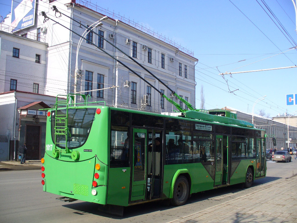 Тамбов, ВМЗ-5298.01 «Авангард» № 1017