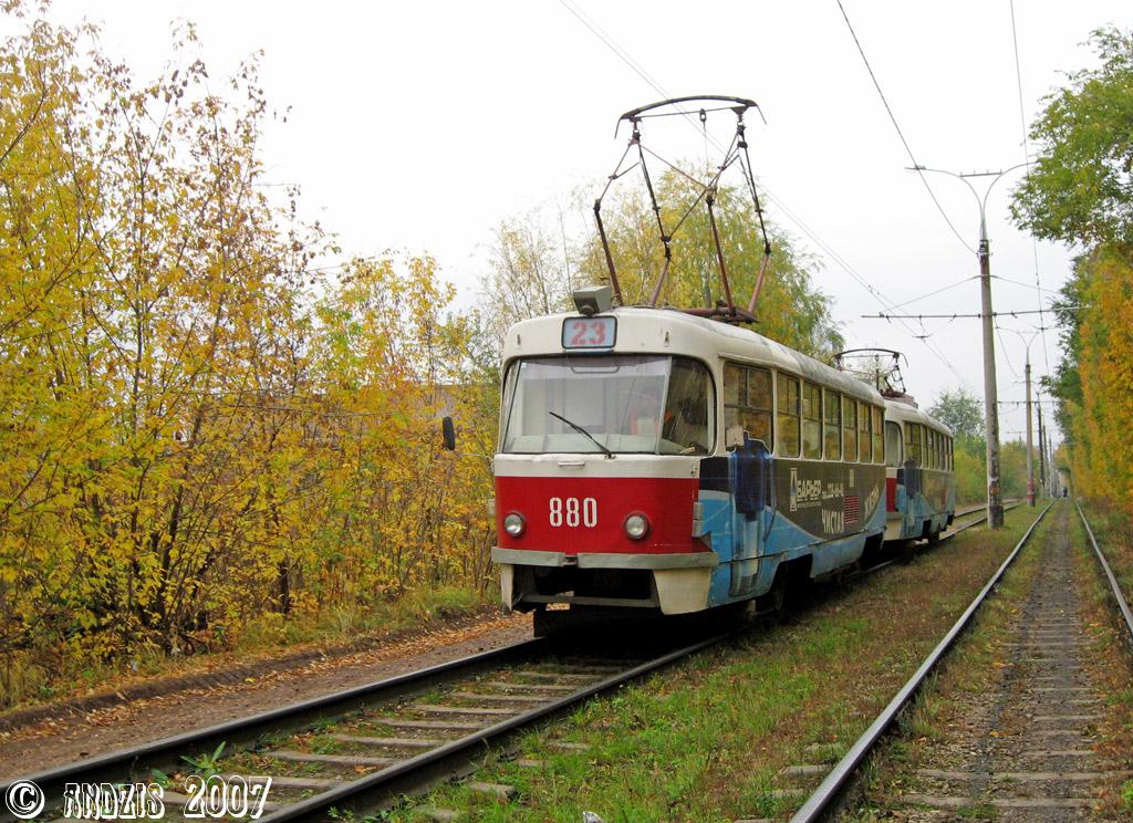 Самара, Tatra T3SU № 880