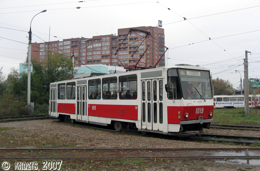 Самара, Tatra T6B5SU № 1019