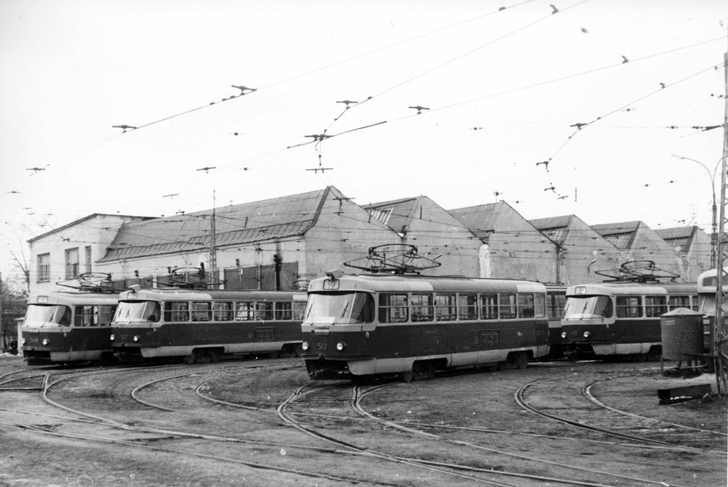 Екатеринбург, Tatra T3SU № 568; Екатеринбург, Tatra T3SU (двухдверная) № 527; Екатеринбург, Tatra T3SU (двухдверная) № 512; Екатеринбург, Tatra T3SU (двухдверная) № 451