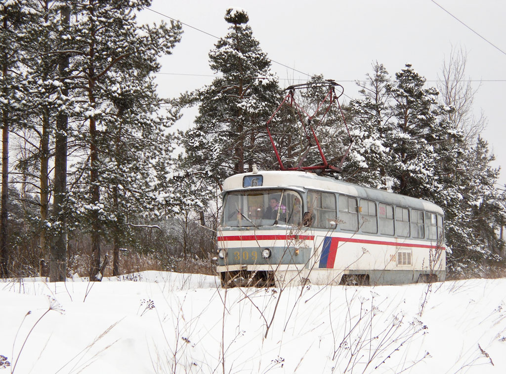 特维尔, Tatra T3SU # 309; 特维尔 — Streetcar lines: Zavolzhsky District (line to Staraya Konstantinovka)