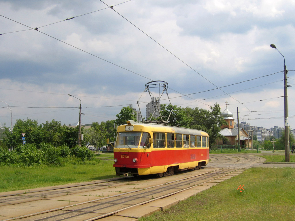 Киев, Tatra T3SU № 5750