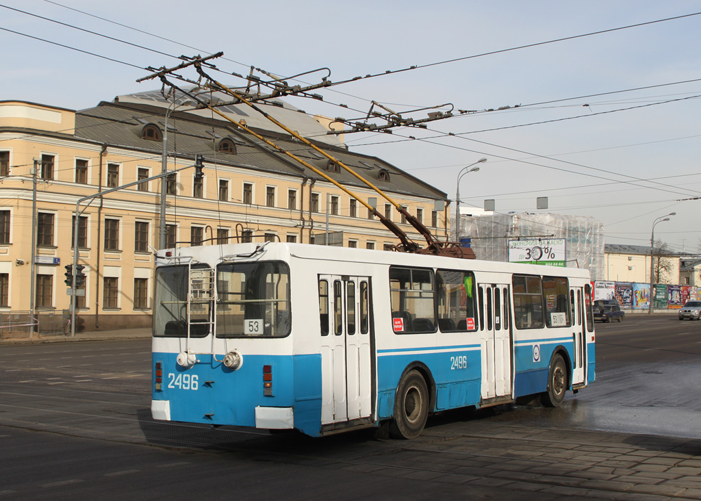 Москва, ЗиУ-682ГМ № 2496