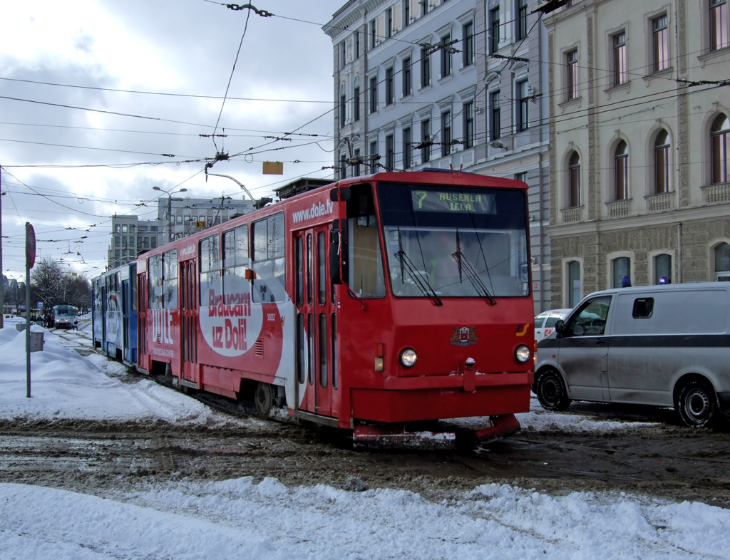 Рига, Tatra T3MR (T6B5-R) № 35032