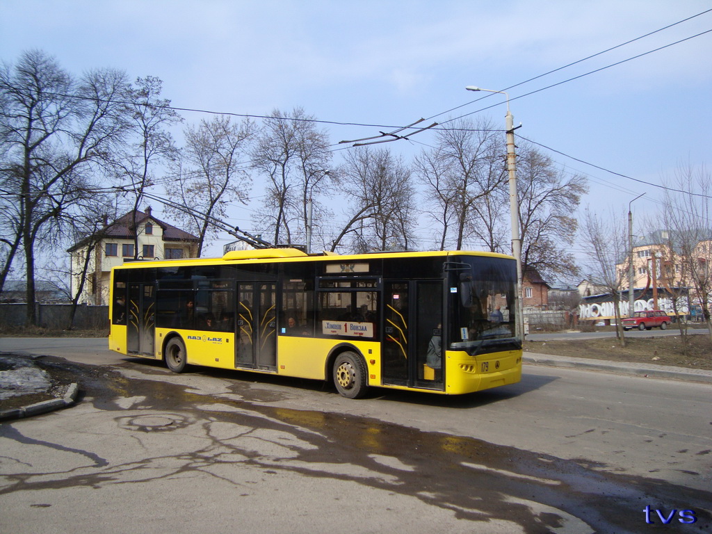 Ивано-Франковск, ЛАЗ E183D1 № 179