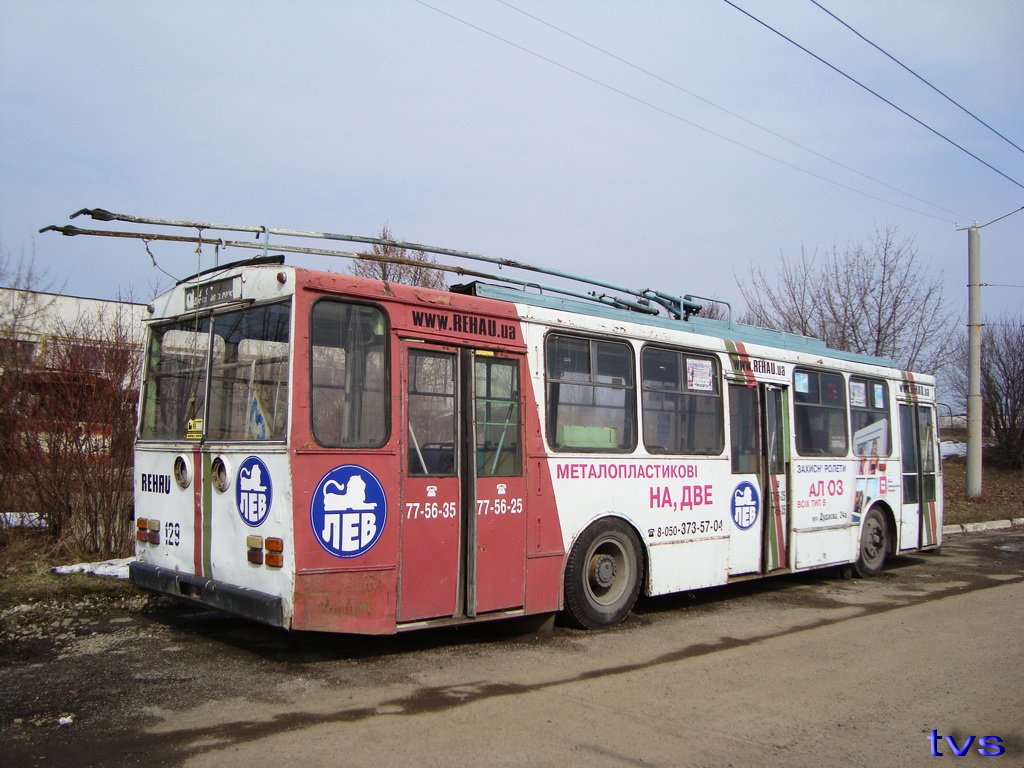 Івано-Франківськ, Škoda 14Tr02 № 129 Івано-Франківськ, Škoda 14Tr02 № 129