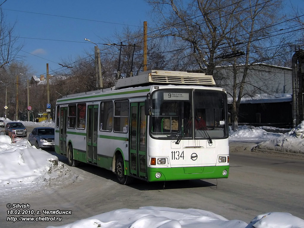 Chelyabinsk, LiAZ-5280 (VZTM) č. 1134