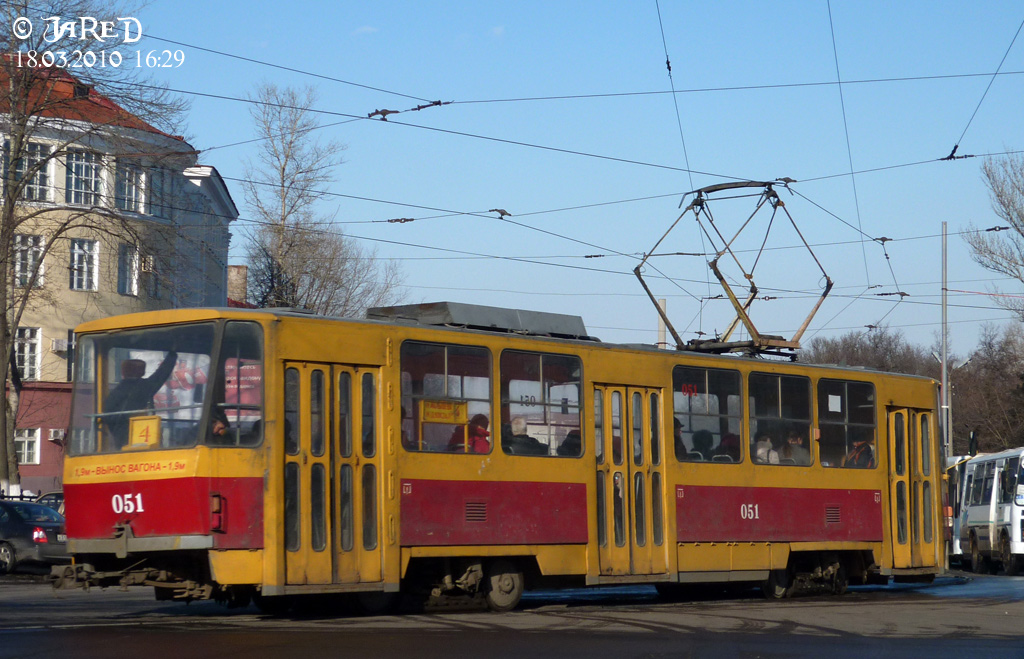 Курск, Tatra T6B5SU № 051