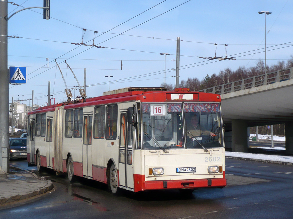 Вильнюс, Škoda 15Tr03/6 № 2602