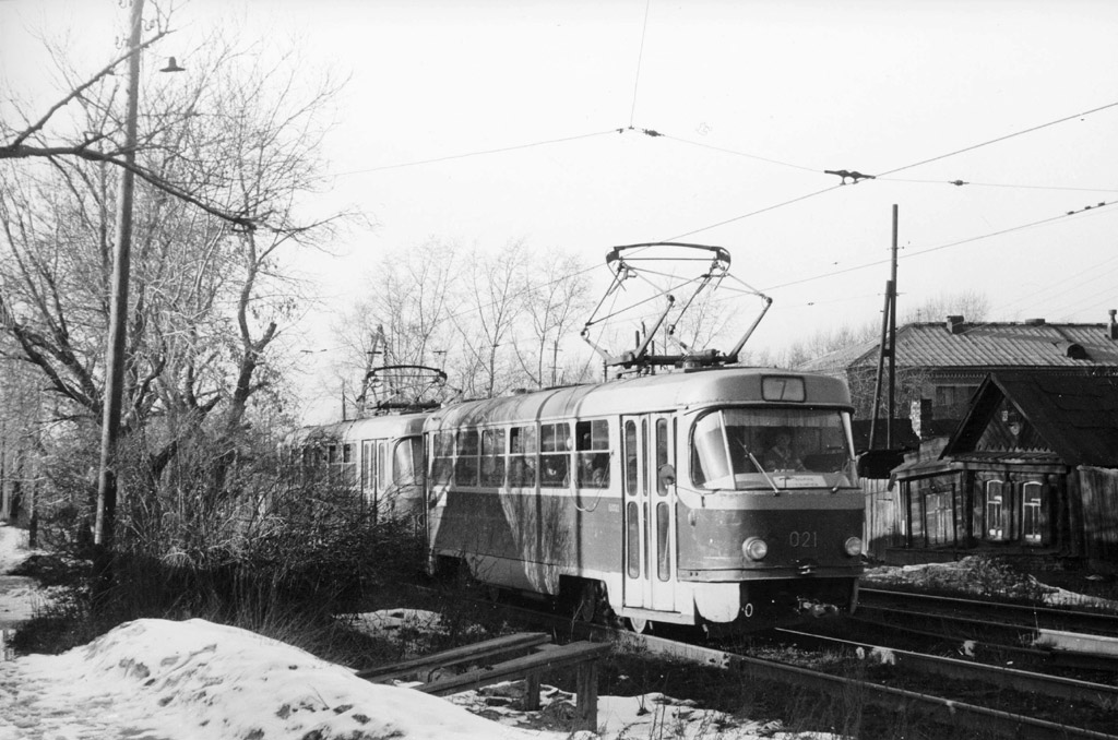 Екатеринбург, Tatra T3SU (двухдверная) № 021; Екатеринбург, Tatra T3SU (двухдверная) № 022