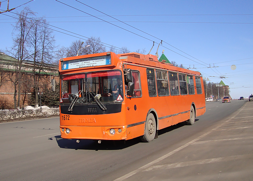 Нижний Новгород, ЗиУ-682Г-016.03 № 1672 Нижний Новгород, ЗиУ-682Г-016.03 № 1672