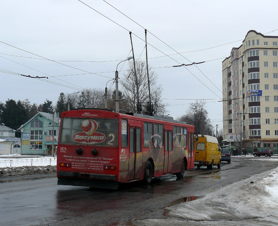Ивано-Франковск, Škoda 14Tr02/6 № 152