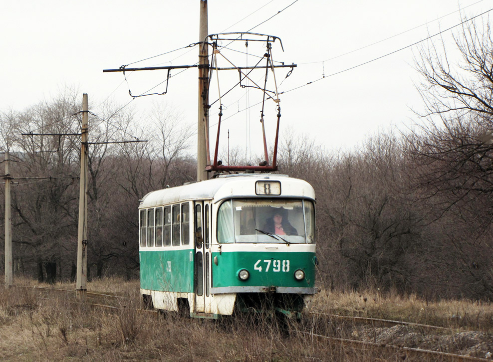 Донецк, Tatra T3SU (двухдверная) № 4798
