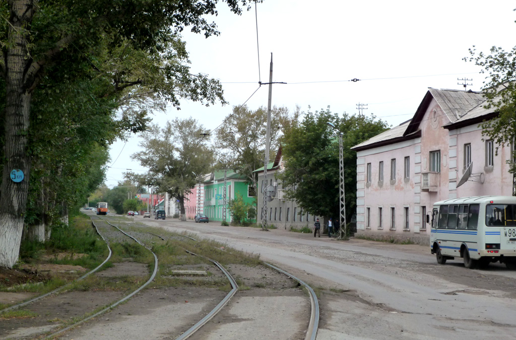 Темиртау — Трамвайные линии и инфраструктура