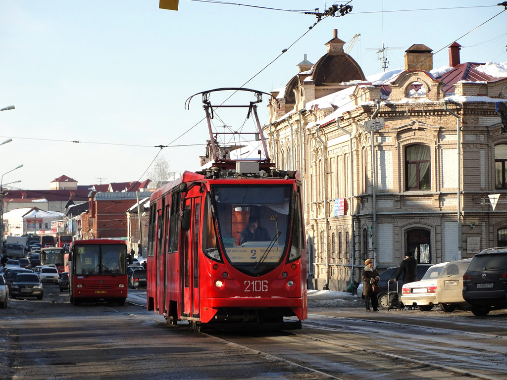 Казань, 71-134АЭ (ЛМ-99АЭ) № 2106