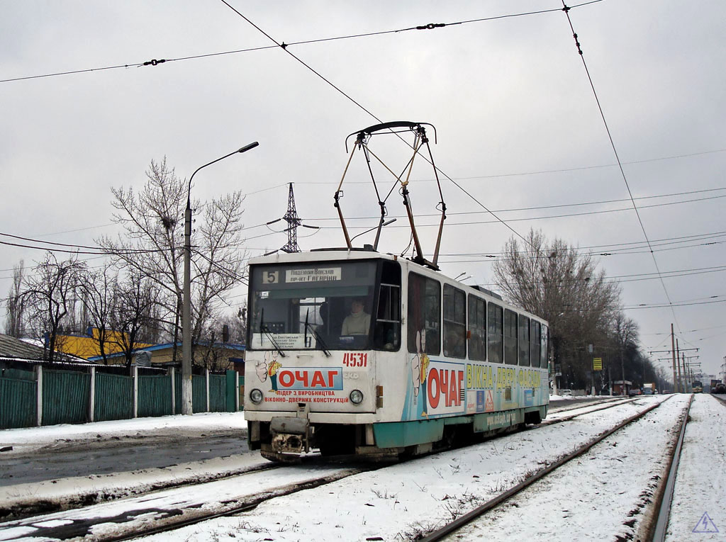 Харьков, Tatra T6B5SU № 4531