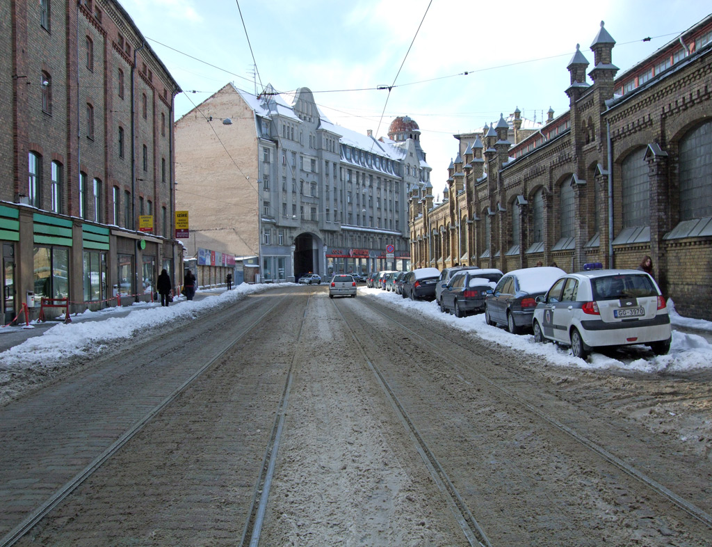 Riga — Tramway Lines and Infrastructure