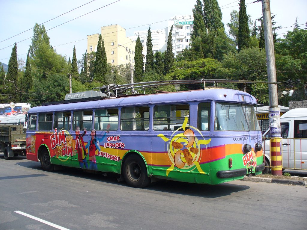 Крымский троллейбус, Škoda 9Tr21 № 5553