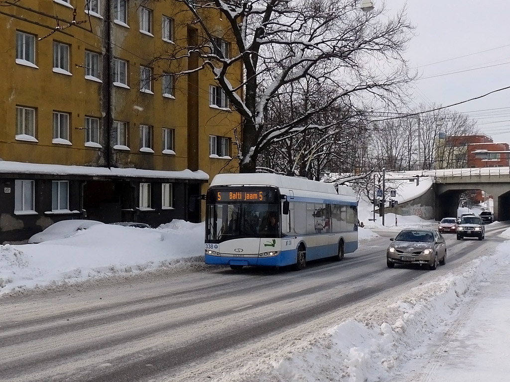 Таллин, Solaris Trollino III 12 AC № 338