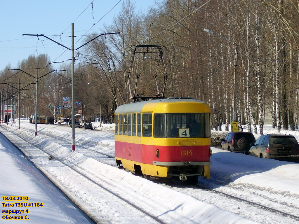 Ульяновск, Tatra T3SU № 1184
