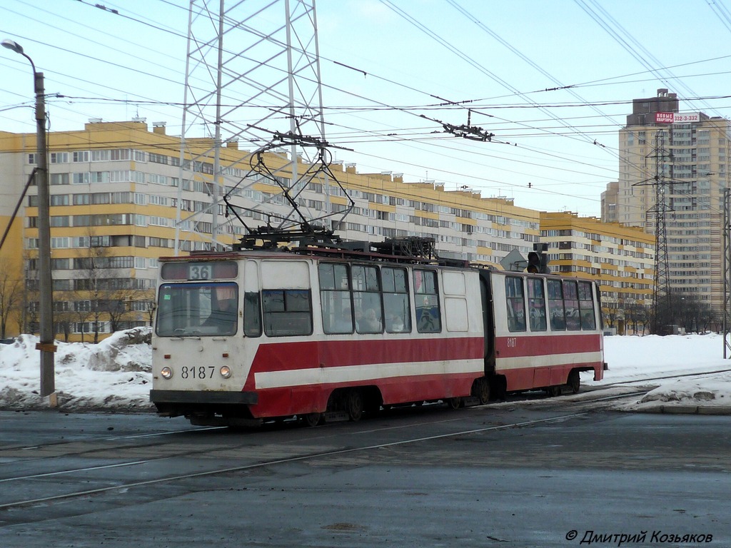 Санкт-Петербург, ЛВС-86К № 8187 Санкт-Петербург, ЛВС-86К № 8187