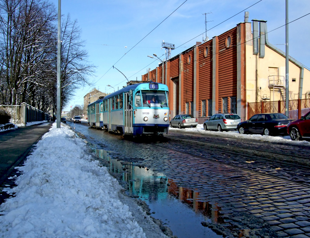Рига, Tatra T3A № 51133