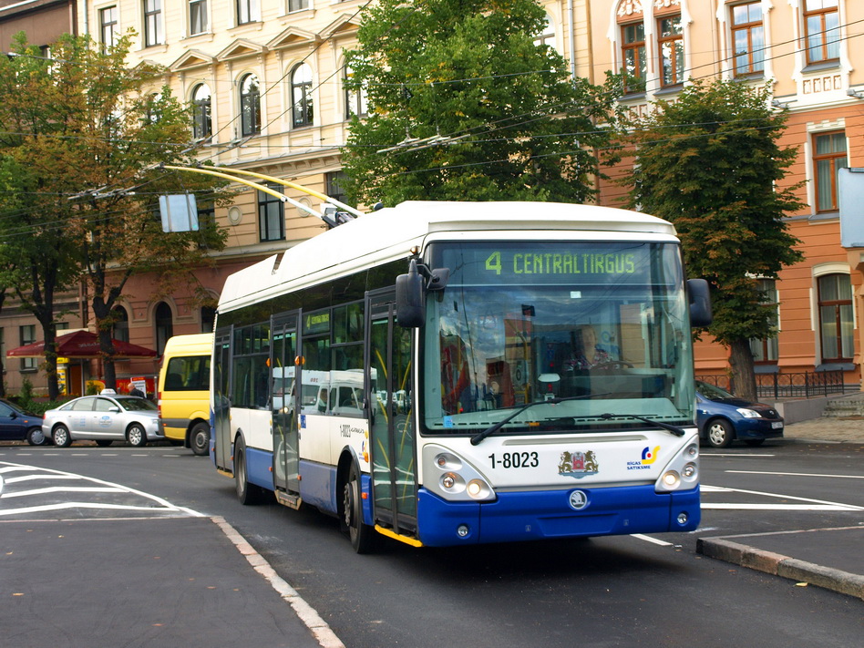 Рига, Škoda 24Tr Irisbus Citelis № 1-8023