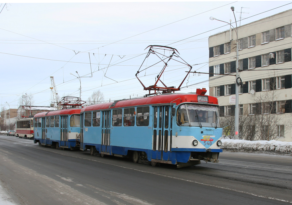 Yekaterinburg, Tatra T3SU # 548